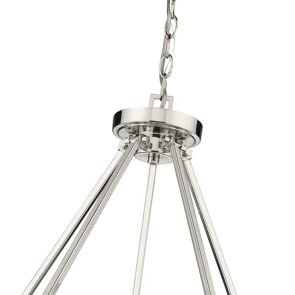 Z-Lite 10 Light Chandelier. Picture 4