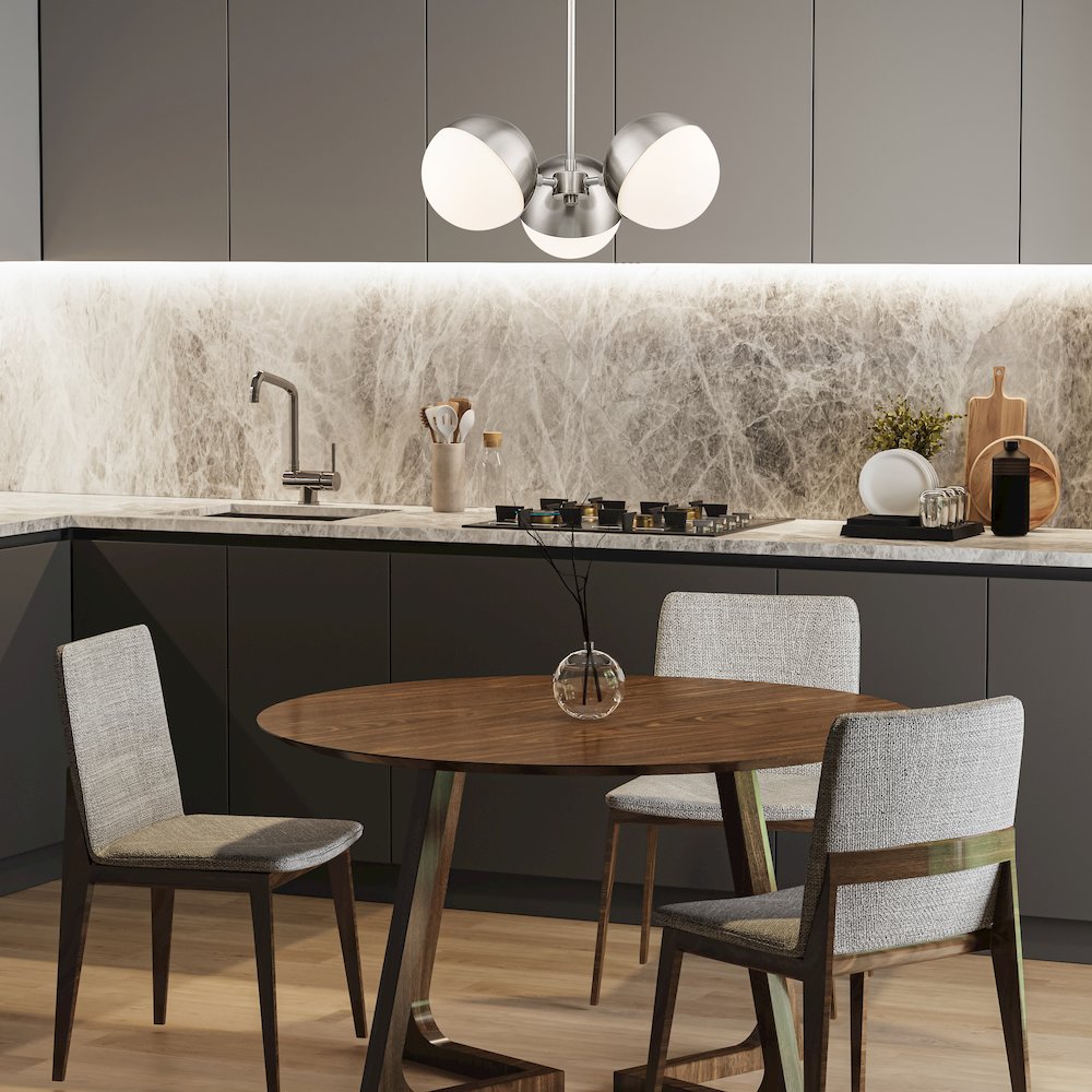 Z-Lite 3 Light Chandelier. Picture 6