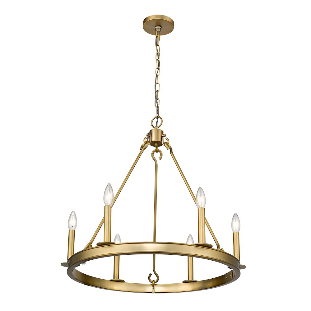 Z-Lite 6 Light Chandelier. Picture 3