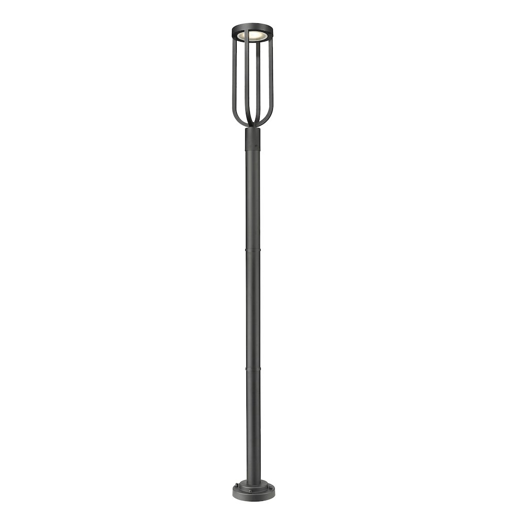 Z-Lite 1 Light Outdoor Post Mounted Fixture. Picture 1