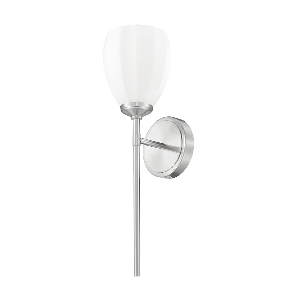 Z-Lite Oren 1 Light Wall Sconce in Brushed Nickel color, Steel frame. Picture 5
