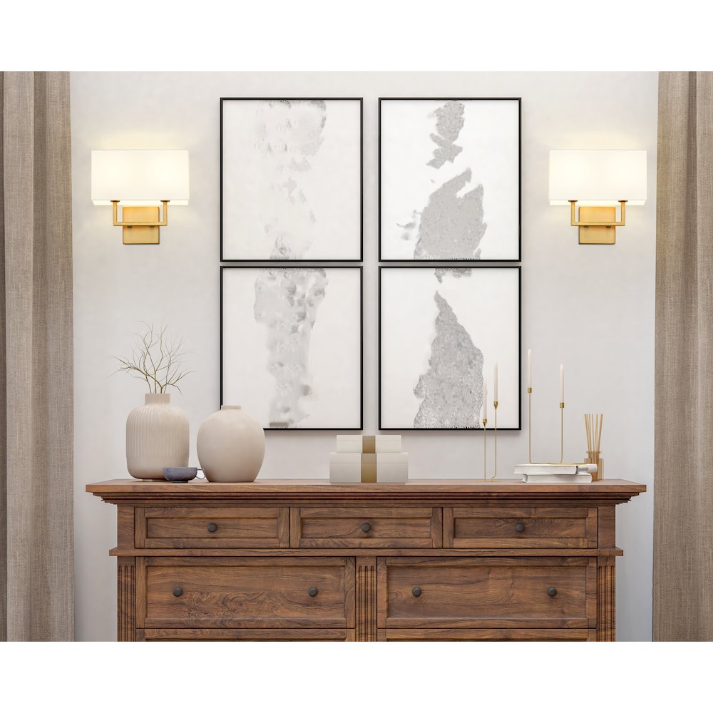 Z-Lite 2 Light Wall Sconce. Picture 6