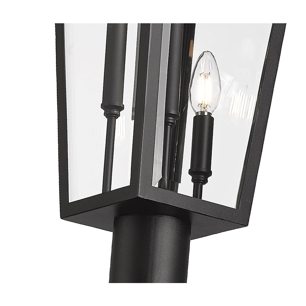 Z-Lite 3 Light Outdoor Post Mount Fixture. Picture 4