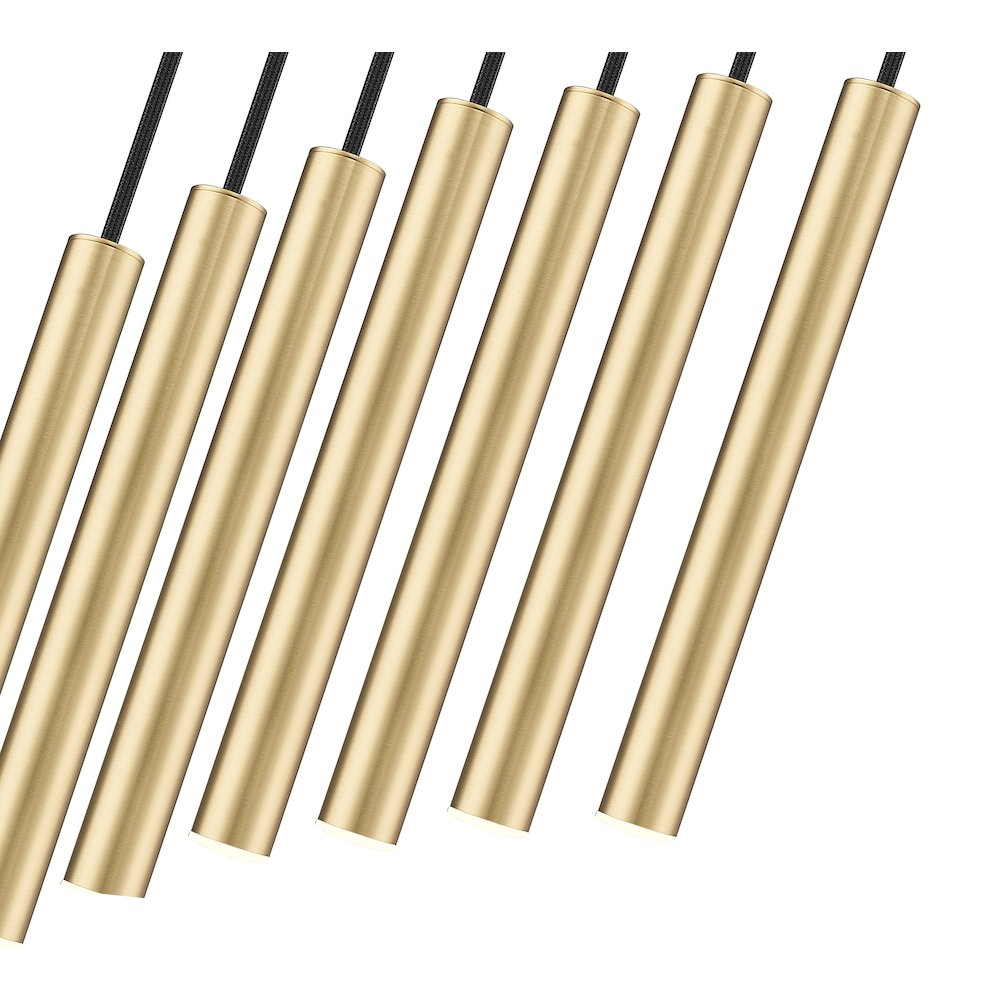 Z-Lite 7 Light Linear Chandelier. Picture 4