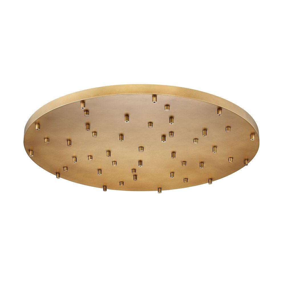 Z-Lite 27 Light Ceiling Plate. Picture 1