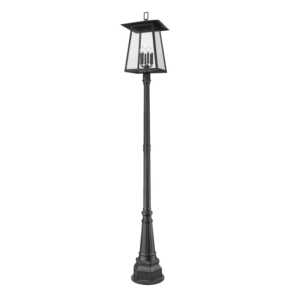 Z-Lite 6 Light Outdoor Post Mounted Fixture. Picture 1