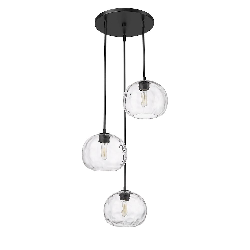 Z-Lite 3 Light Chandelier. Picture 5