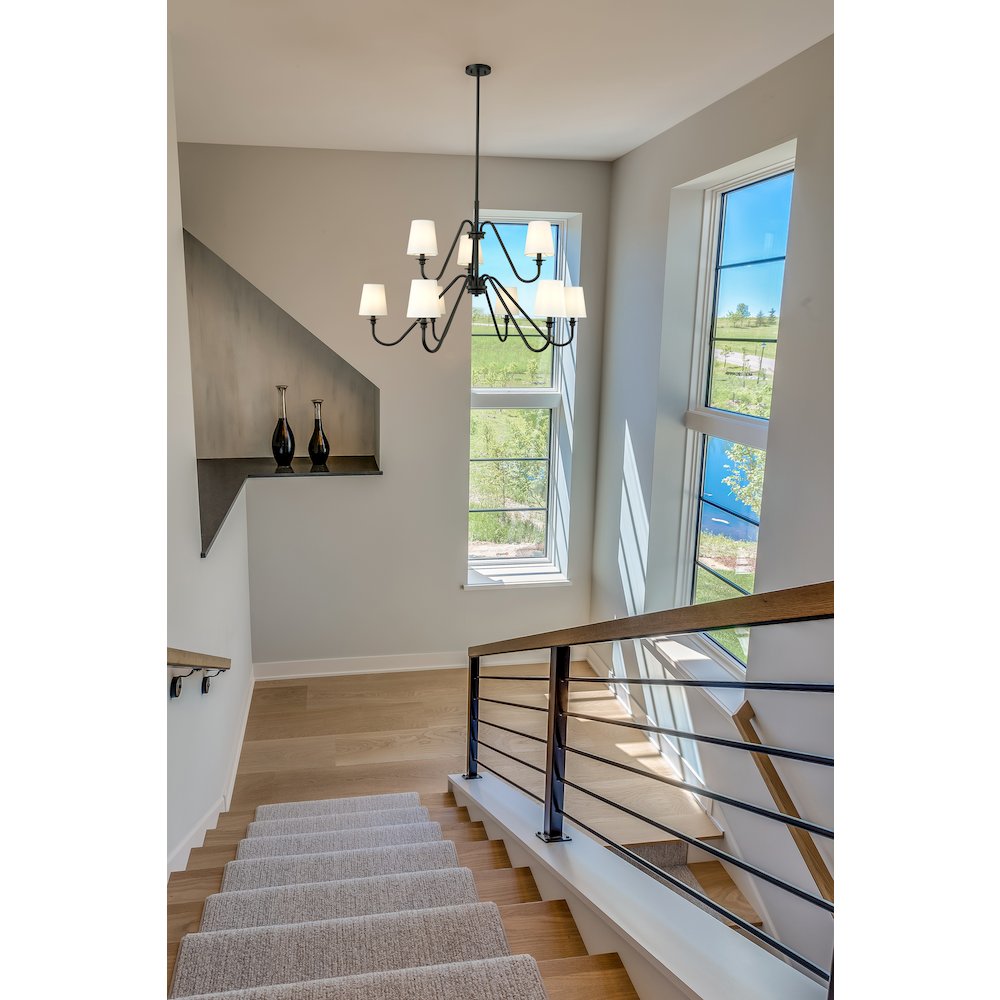 Z-Lite 9 Light Chandelier. Picture 6