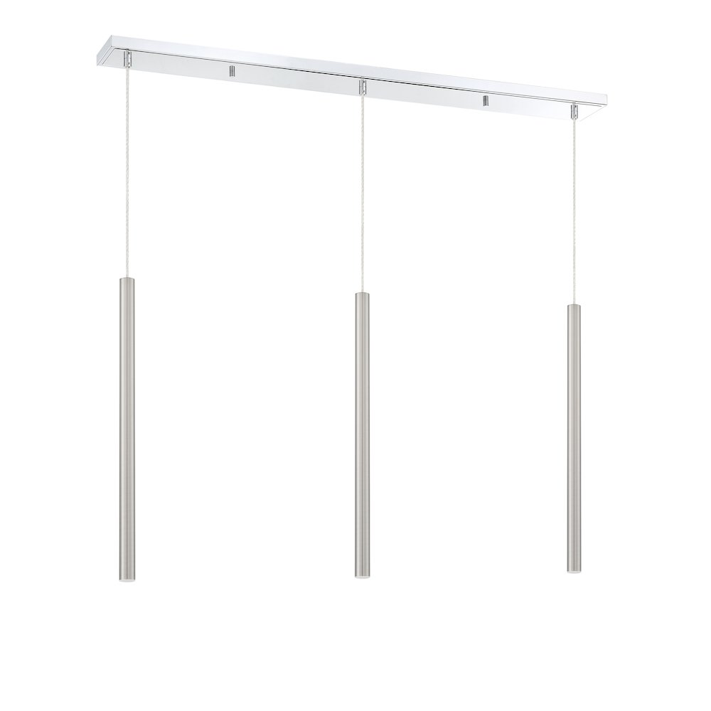 Z-Lite 3 Light Linear Chandelier. Picture 5