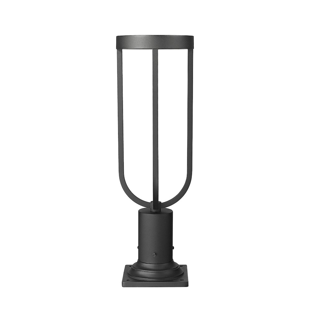 Z-Lite 1 Light Outdoor Pier Mounted Fixture. Picture 2