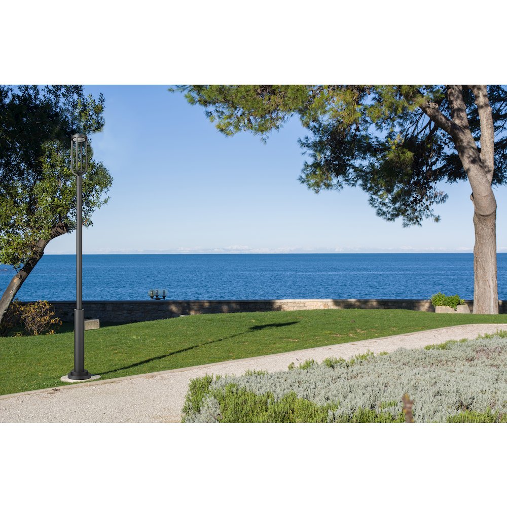 Z-Lite 1 Light Outdoor Post Mounted Fixture. Picture 7