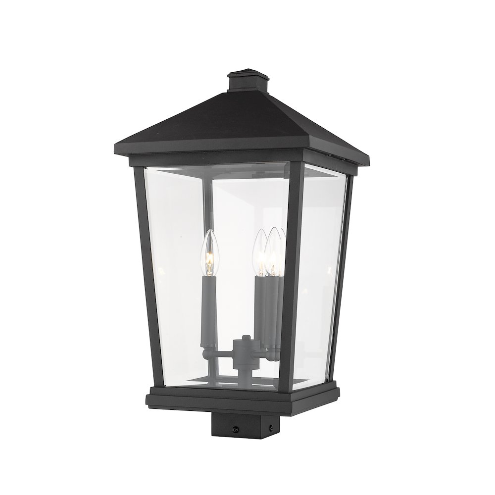 Z-Lite 3 Light Outdoor Post Mount Fixture. Picture 1