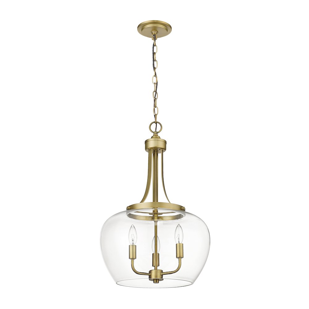 Z-Lite 3 Light Pendant. Picture 5