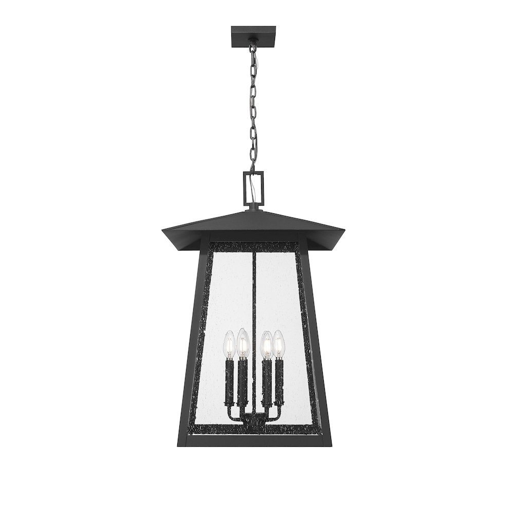 Z-Lite 6 Light Outdoor Chain Mount Ceiling Fixture. Picture 3