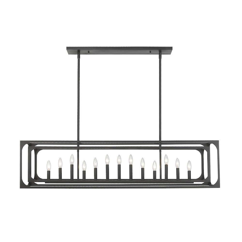 Z-Lite 13 Light Linear Chandelier. Picture 2