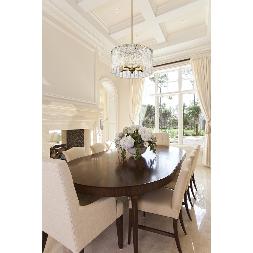 Z-Lite 5 Light Pendant. Picture 7