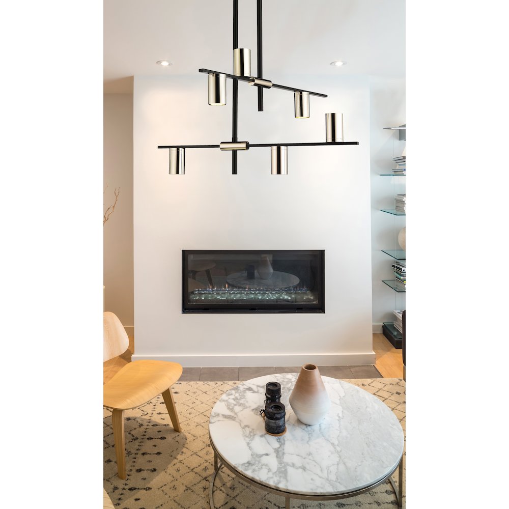 Z-Lite 6 Light Chandelier. Picture 6