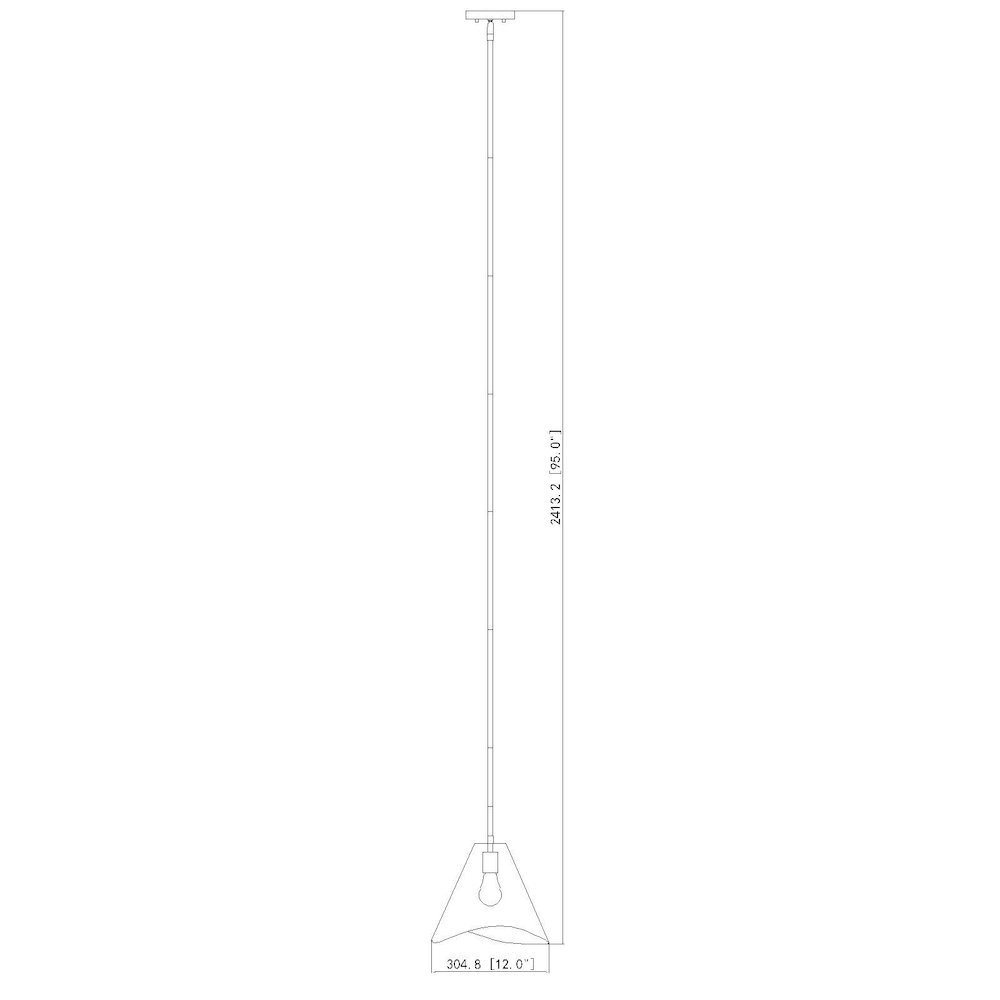 Z-Lite 1 Light Pendant. Picture 8