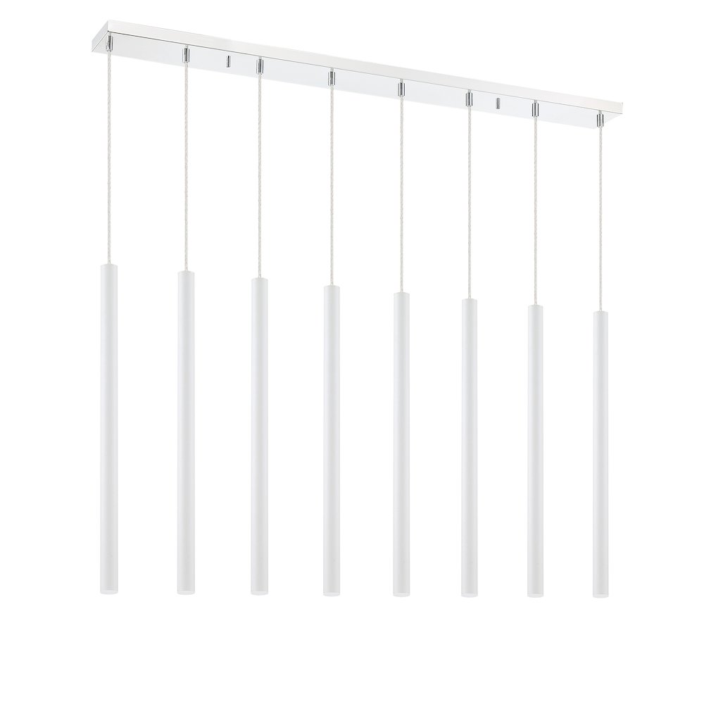 Z-Lite 8 Light Linear Chandelier. Picture 5