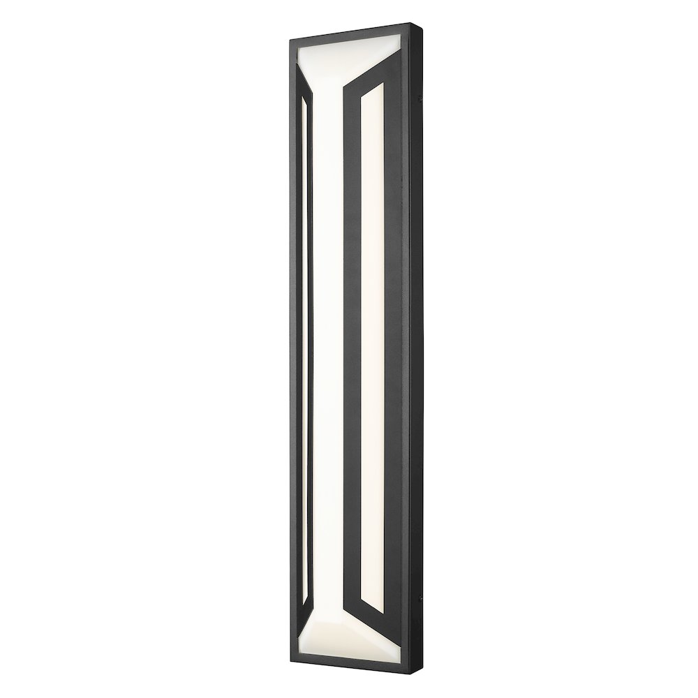 Z-Lite 2 Light Outdoor Wall Light, Sand Black. Picture 1