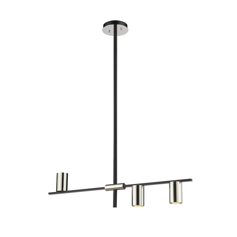 Z-Lite 3 Light Linear Chandelier. Picture 3