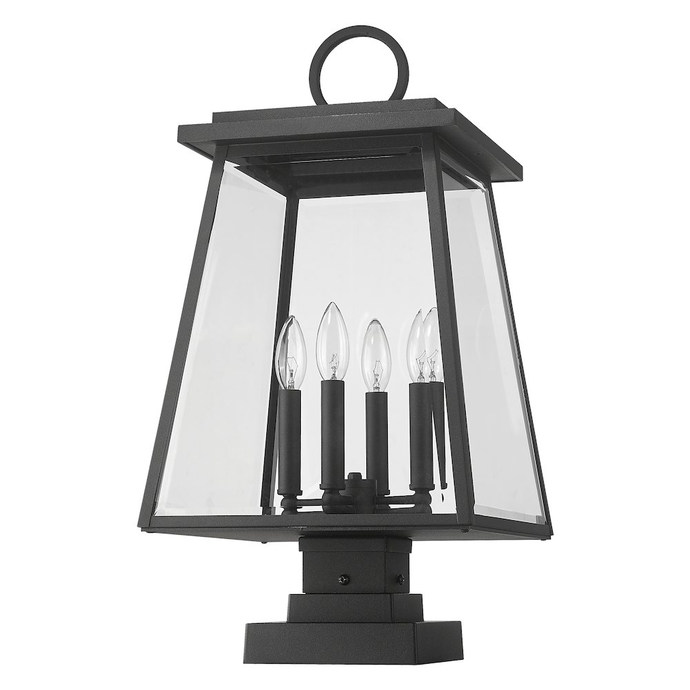 Z-Lite 4 Light Outdoor Pier Mounted Fixture. Picture 5