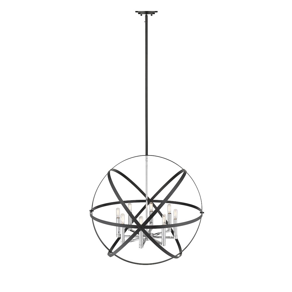 Z-Lite 8 Light Chandelier. Picture 3