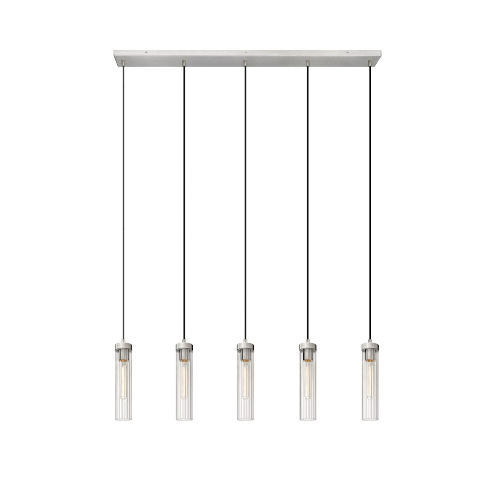 Z-Lite 5 Light Linear Chandelier. Picture 1