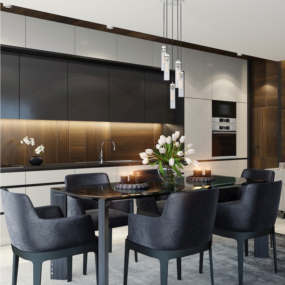 Z-Lite 5 Light Chandelier. Picture 7