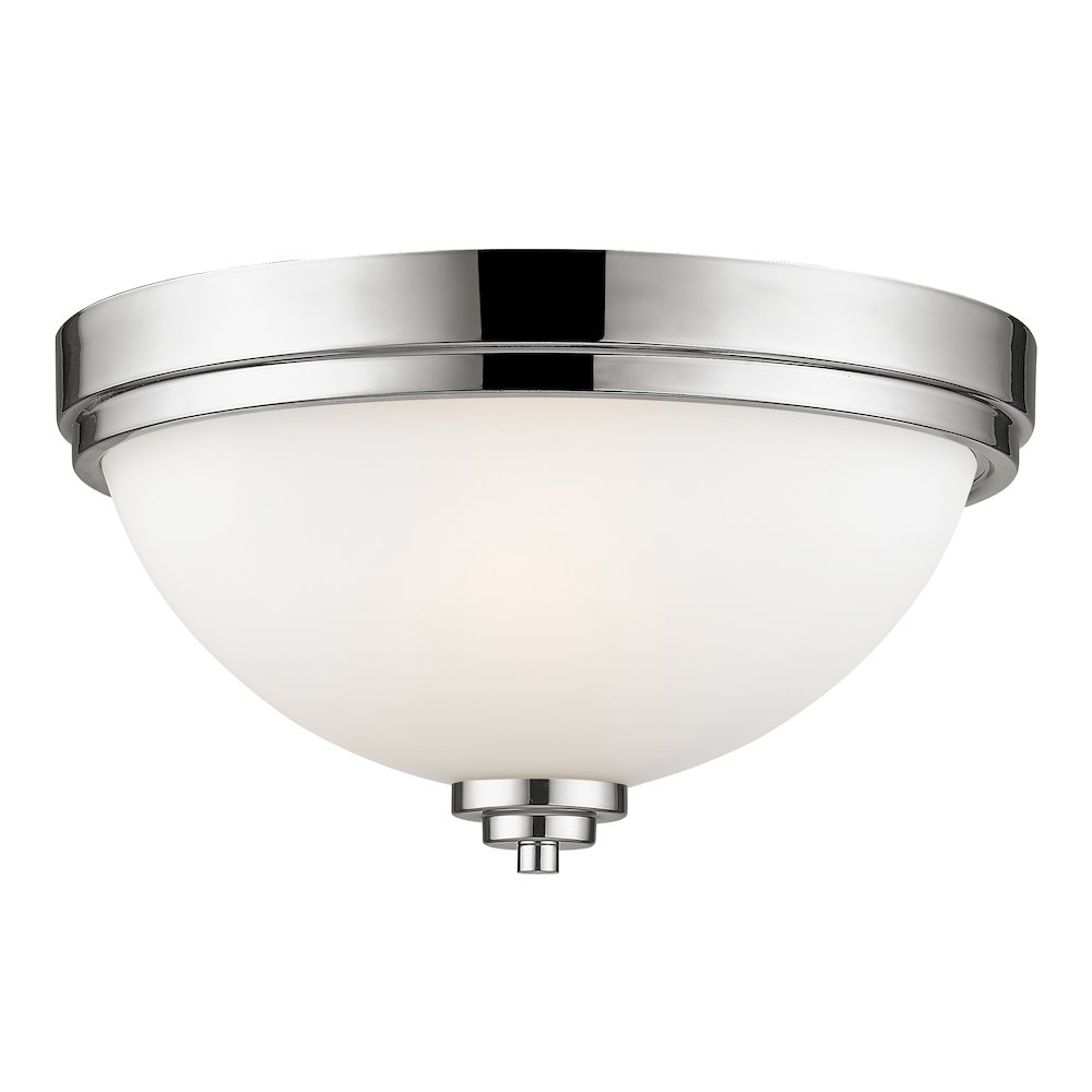 Z-Lite 2 Light Flush Mount. Picture 1