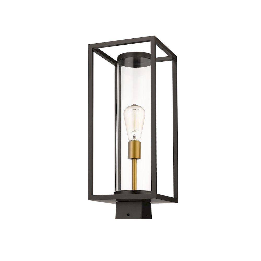 Z-Lite 1 Light Outdoor Post Mount Fixture. Picture 5