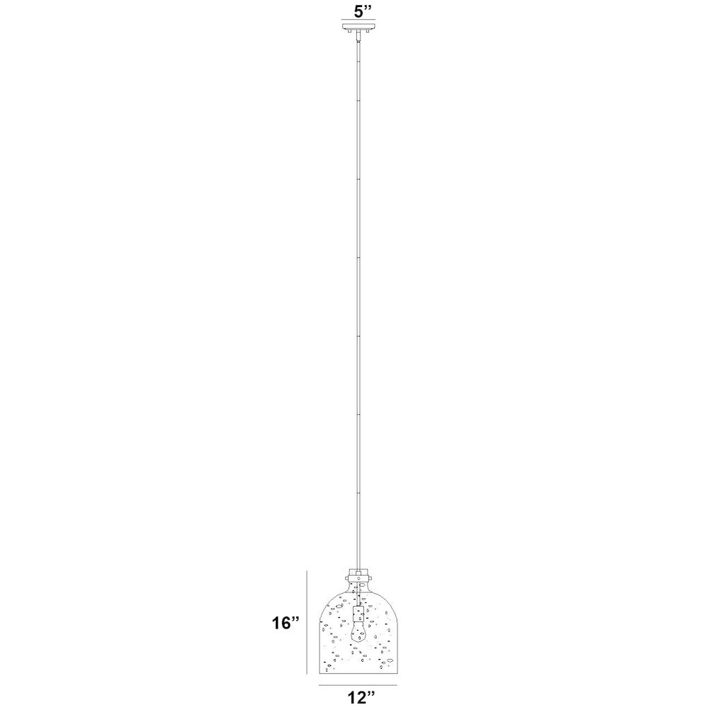 Z-Lite 1 Light Pendant. Picture 8