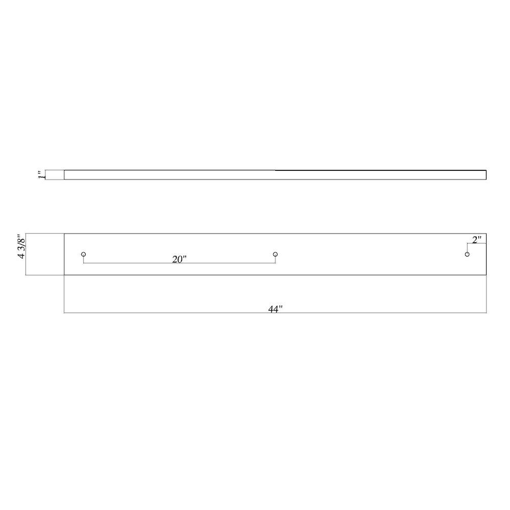 Z-Lite Multi Point Canopy 3 Light Ceiling Plate, Bronze. Picture 2