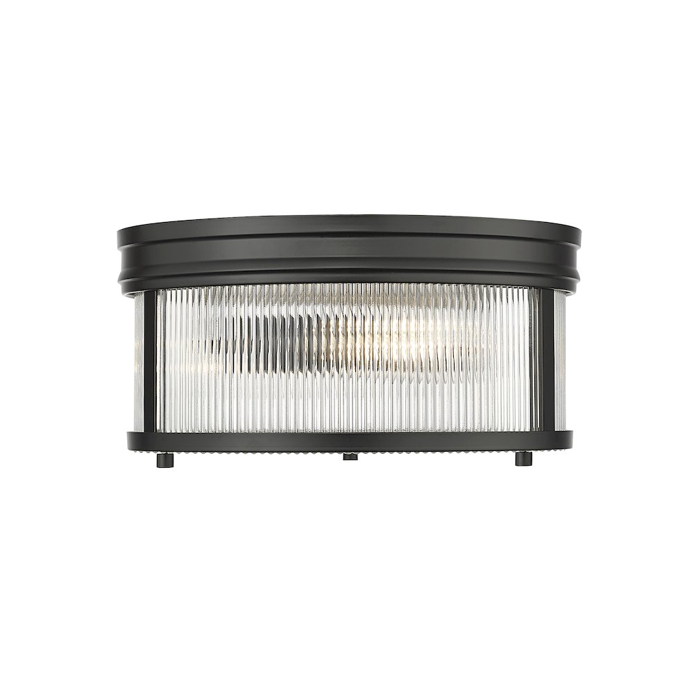 Z-Lite 2 Light Flush Mount. Picture 1