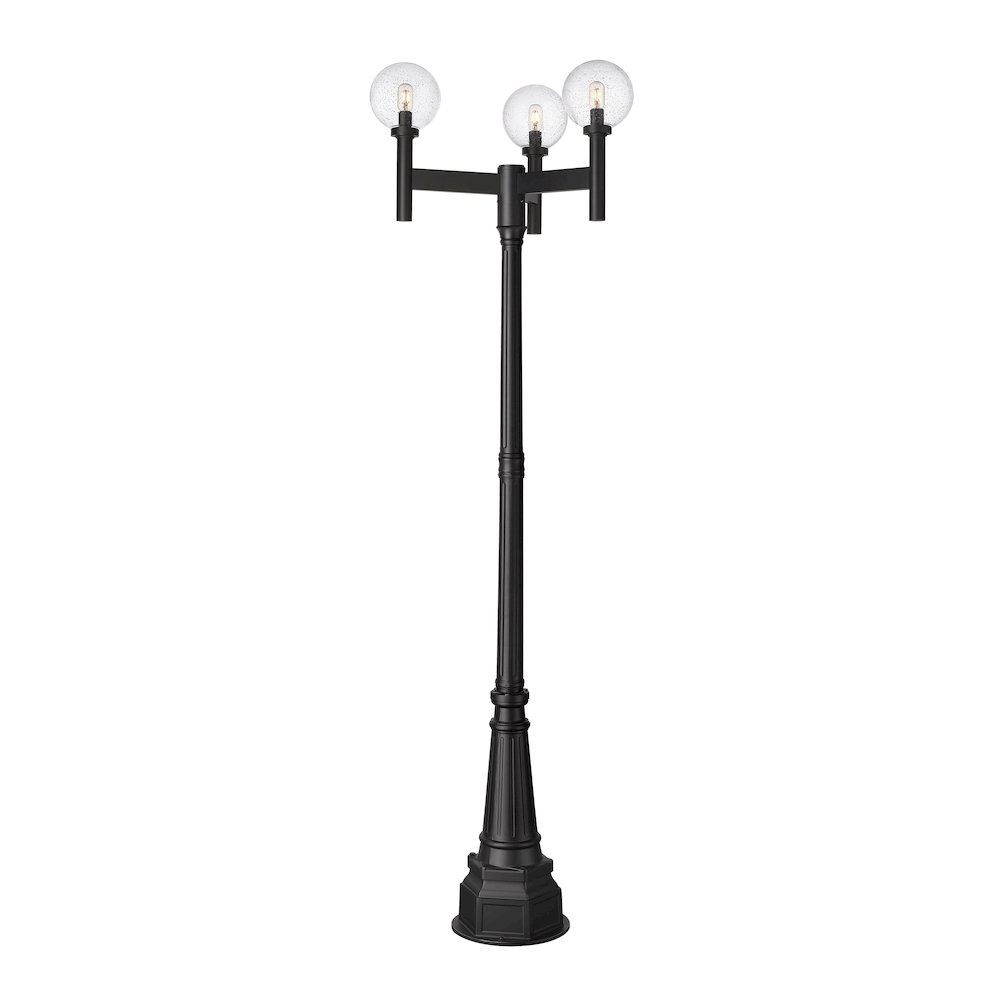Z-Lite 3 Light Outdoor Post Mount Fixture. Picture 1