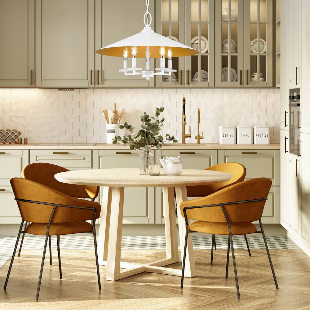 Z-Lite 5 Light Pendant. Picture 7