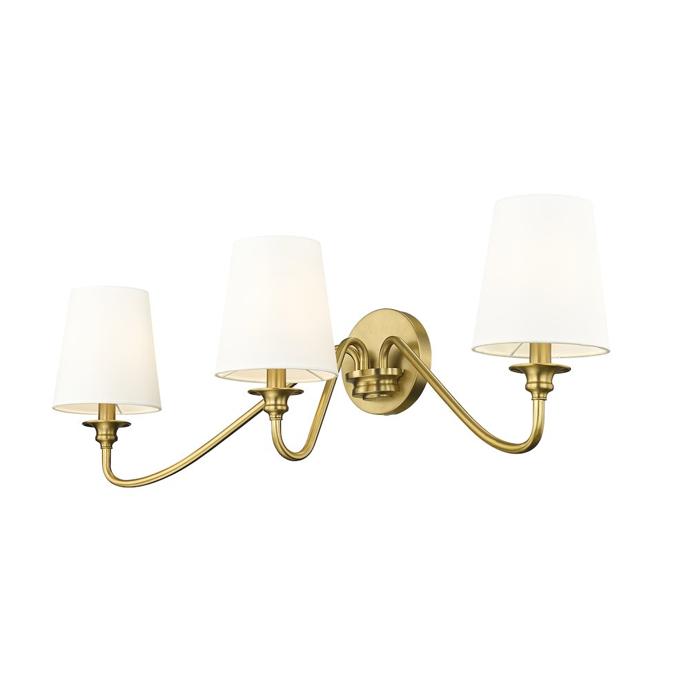 Z-Lite 3 Light Wall Sconce. Picture 3