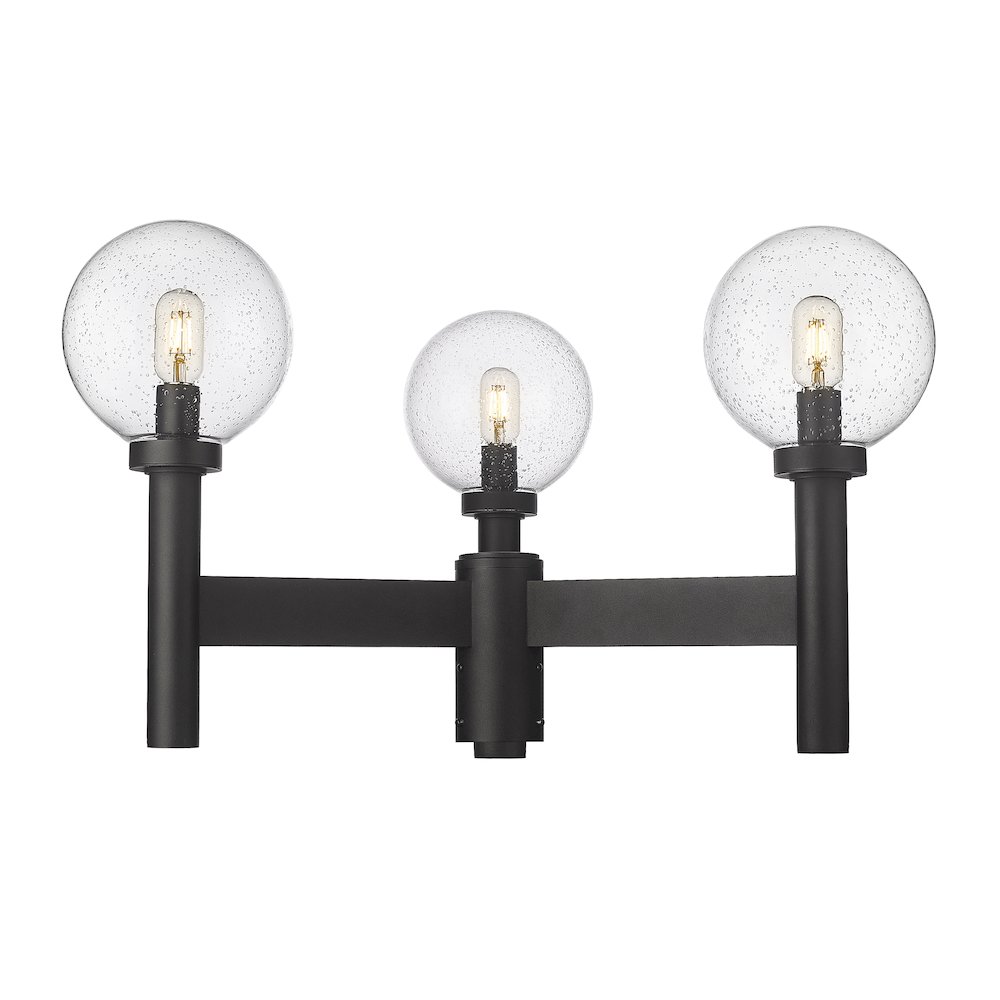 Z-Lite 3 Light Outdoor Post Mount Fixture. Picture 2