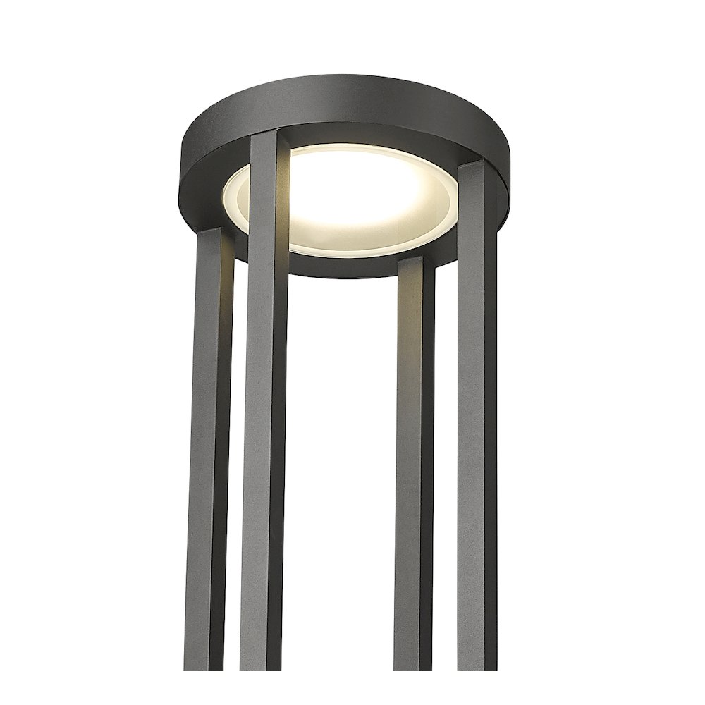 Z-Lite 1 Light Outdoor Post Mounted Fixture. Picture 4