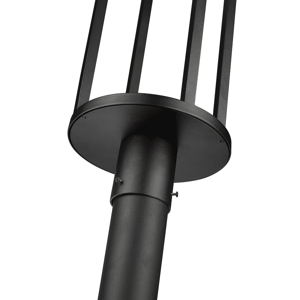 Z-Lite 1 Light Outdoor Post Mounted Fixture. Picture 4