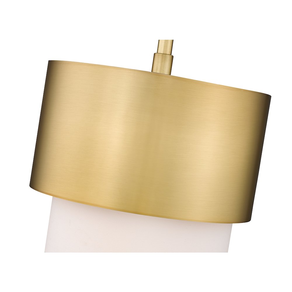 Z-Lite Counterpoint 1 Light Pendant, Modern Gold. Picture 4