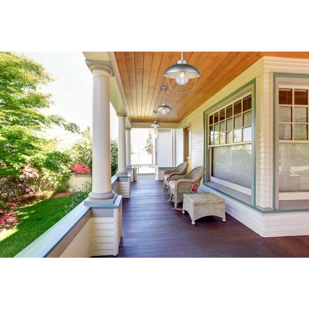 Z-Lite 1 Light Outdoor Pendant. Picture 6