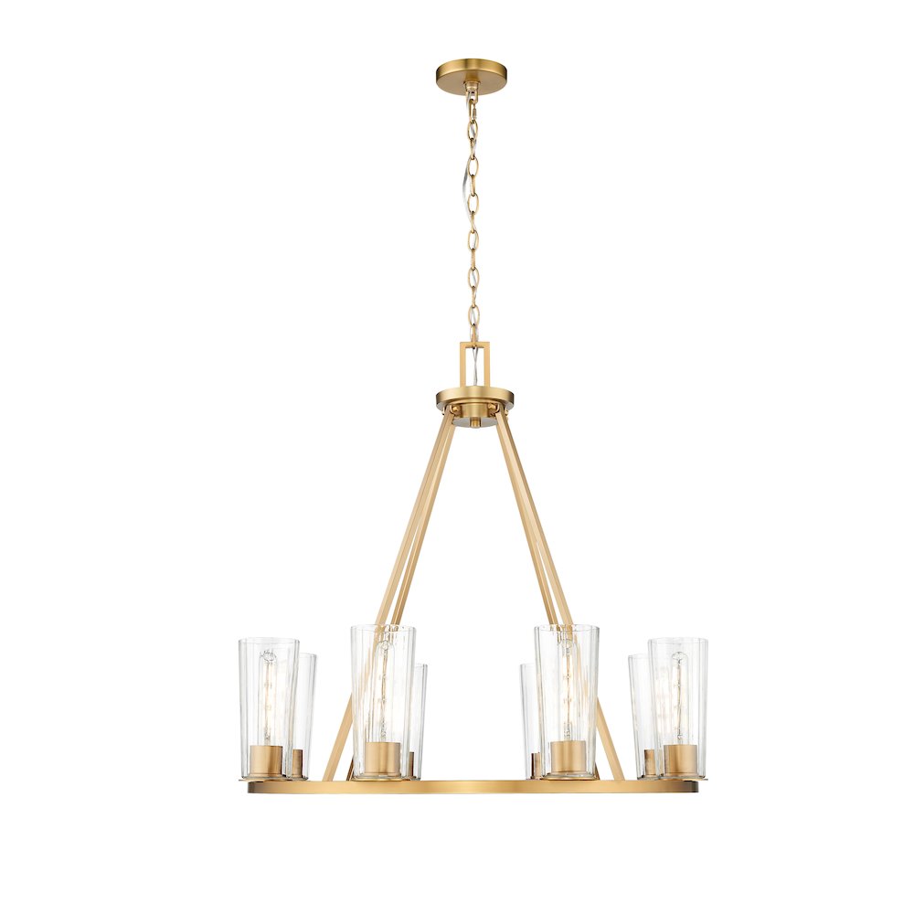 Z-Lite 8 Light Chandelier. Picture 1