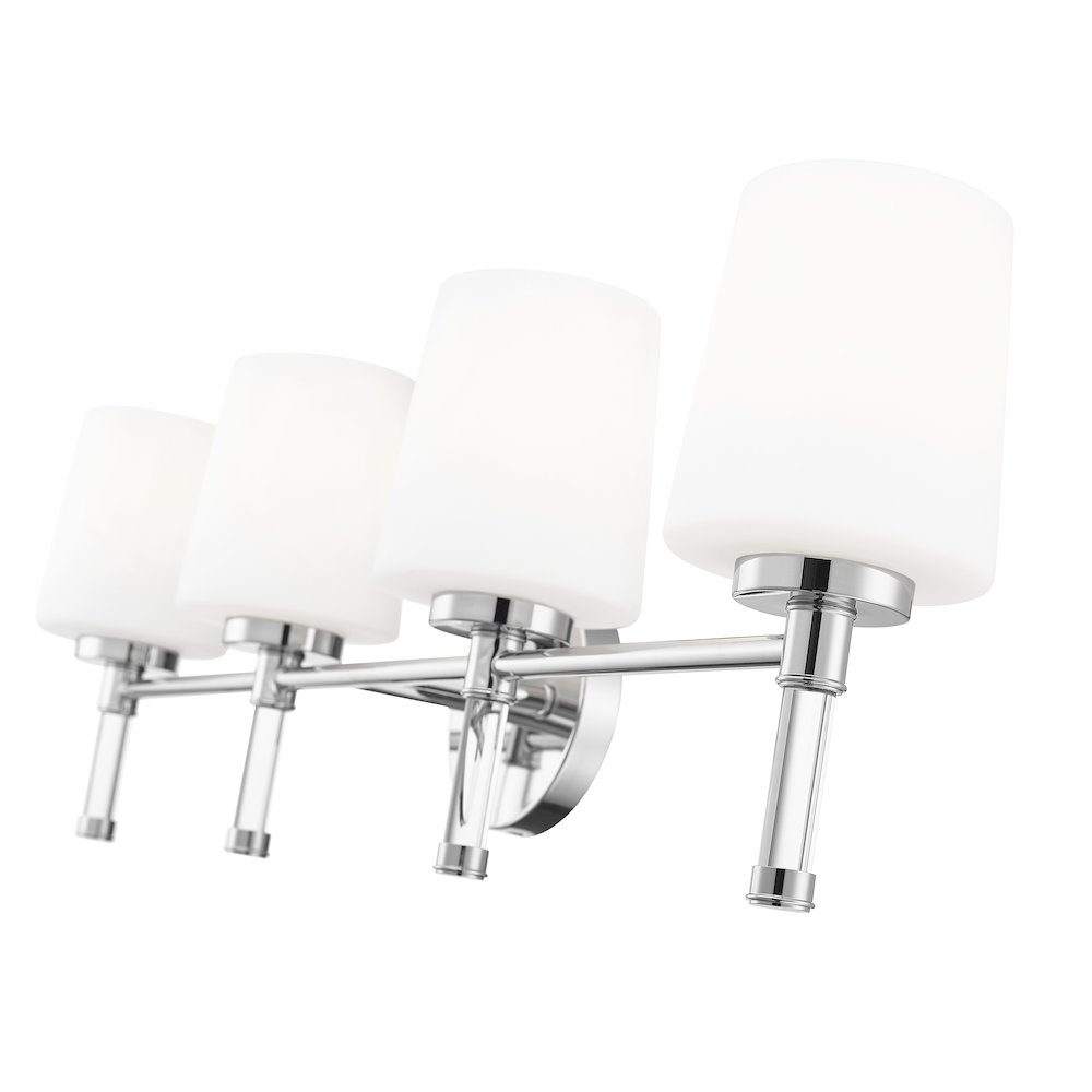 Z-Lite 4 Light Vanity, Chrome. Picture 4