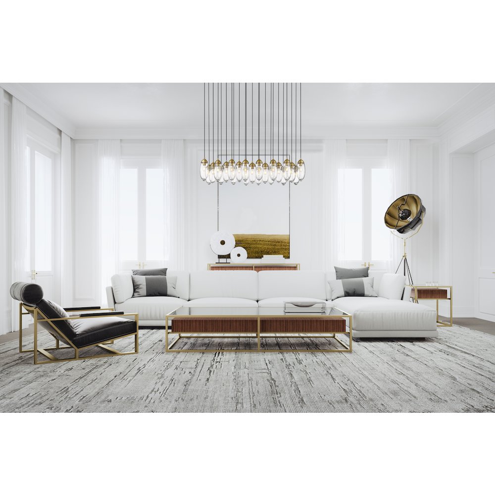 Z-Lite 23 Light Linear Chandelier. Picture 7