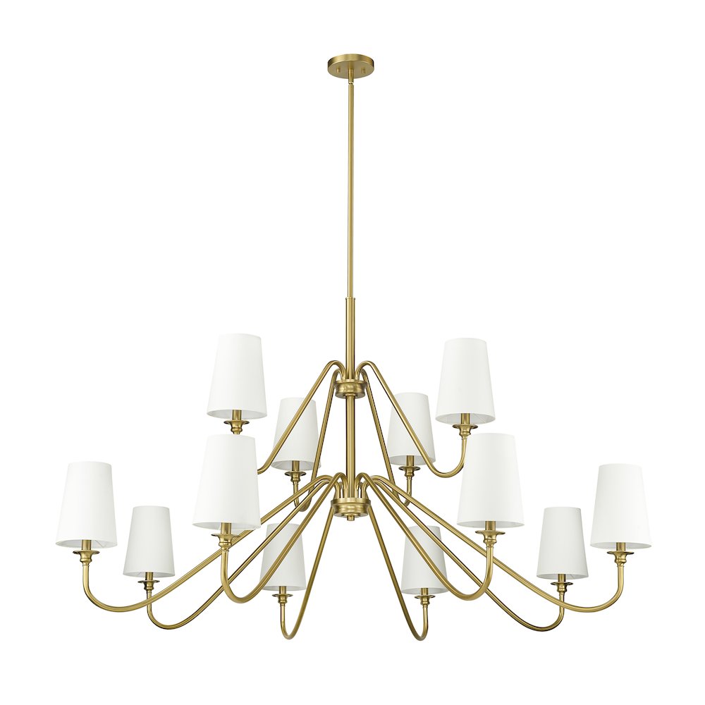 Z-Lite 12 Light Chandelier. Picture 5