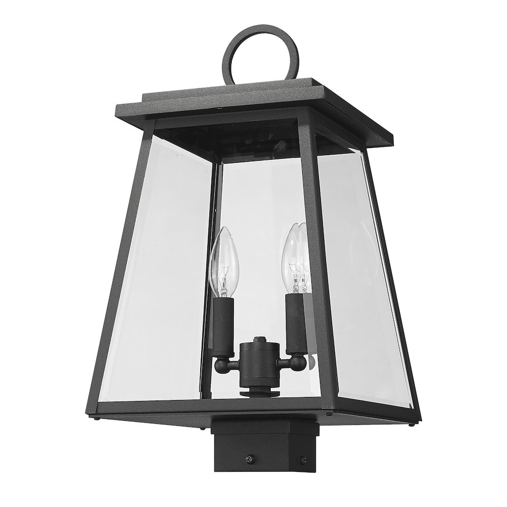 Z-Lite 2 Light Outdoor Post Mount Fixture. Picture 5