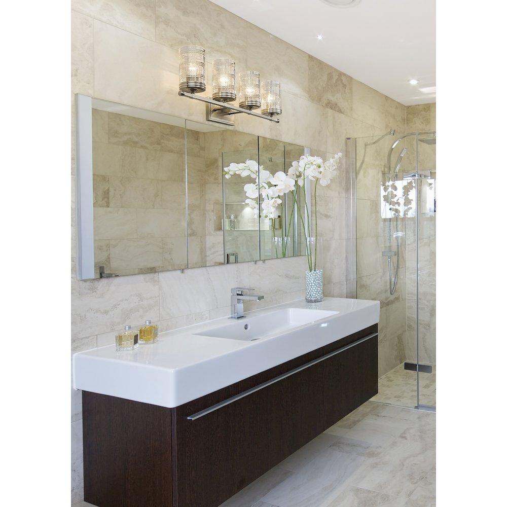 Z-Lite 4 Light Vanity. Picture 6