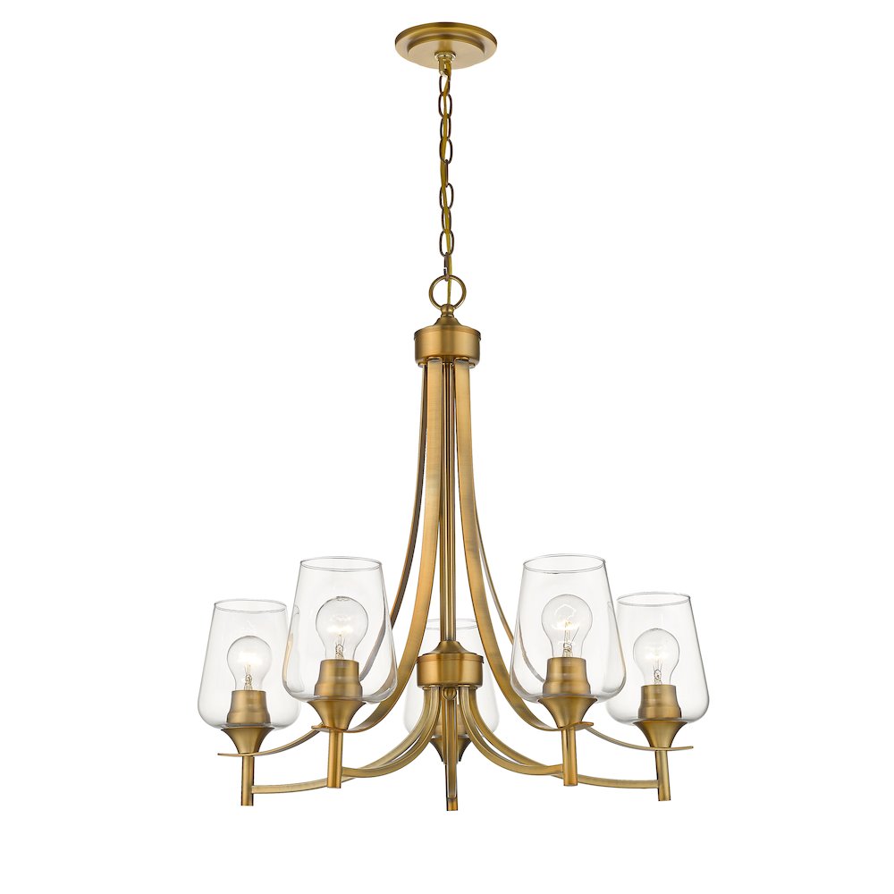 Z-Lite 5 Light Chandelier. Picture 2