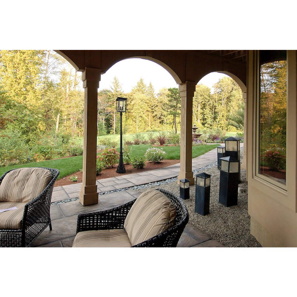 Z-Lite 3 Light Outdoor Post Mounted Fixture. Picture 2